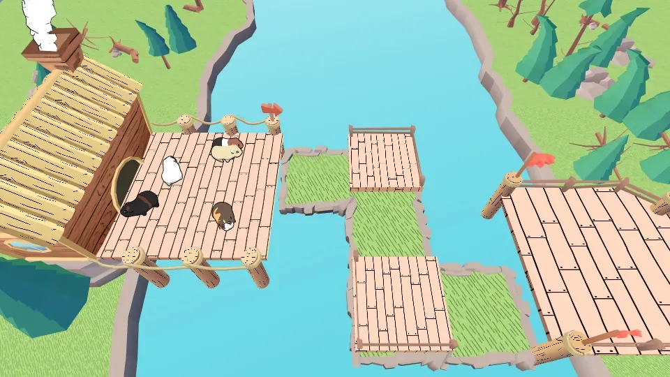 豚鼠桥(豚鼠过河游戏) 豚鼠桥(豚鼠过河游戏)